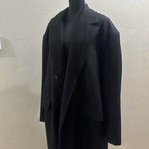 Men’s long overcoat